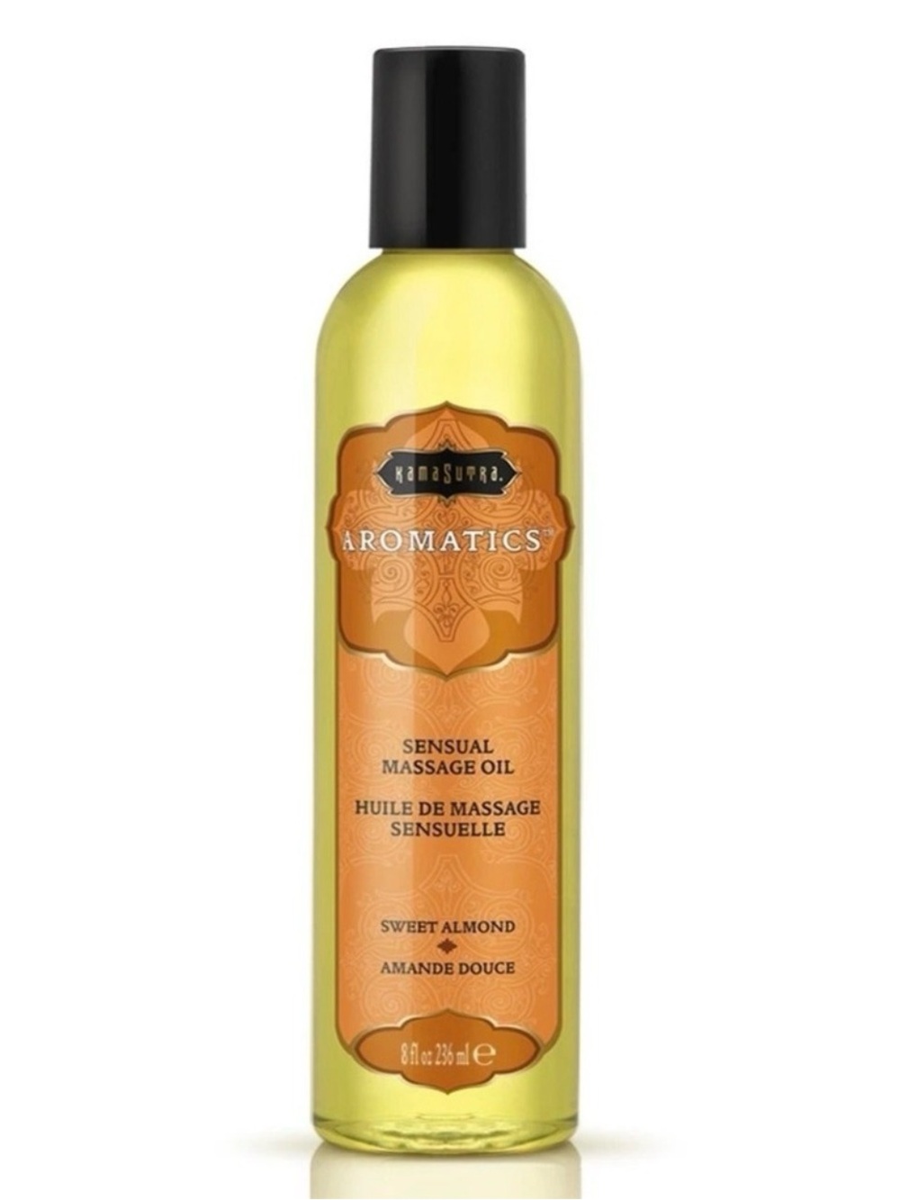 Kama Sutra Aromatics Sweet Almond Massage Body Oil 8 oz